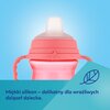Butelka CANPOL BABIES FirstCup Bonjour Paris 250ml Różowy Smoczek w zestawie Tak