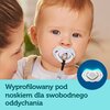 Smoczek CANPOL BABIES Bonjour Paris 0-6 m Różowo-szary (2 sztuki) Cechy Bezpieczny i higieniczny