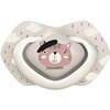 Smoczek CANPOL BABIES Bonjour Paris 0-6 m Różowo-szary (2 sztuki) Wiek dziecka 0-6 m