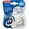 Smoczek CANPOL BABIES Sleepy Coala 18m+ Niebiesko-szary (2 sztuki) Rodzaj Smoczek silikonowy