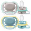 Smoczek PHILIPS Avent Ultra Air SCF349/01 18 m+ Wielokolorowy (2 sztuki)