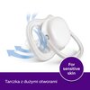 Smoczek PHILIPS Avent Ultra Air SCF349/01 18 m+ Wielokolorowy (2 sztuki) Rodzaj Ortodontyczny