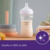 Butelka PHILIPS AVENT Newborn Glass Gift SCD878/11 Responsywne (3 sztuki) Kolor Przezroczysto-biały
