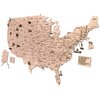 Zabawka drewniana WOOD TRICK Theme 3D USA Wooden map WDTK072 (100 elementów) Seria Theme