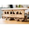 Zabawka drewniana WOOD TRICK Vintage Machinery 3D Locomotive R17 WDTK022 (405 elementów) Załączona dokumentacja Instrukcja obsługi w języku polskim