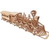 Zabawka drewniana WOOD TRICK Vintage Machinery 3D Locomotive R17 WDTK022 (405 elementów) Seria Vintage Machinery