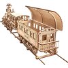 Zabawka drewniana WOOD TRICK Vintage Machinery 3D Locomotive R17 WDTK022 (405 elementów) Wiek 14+