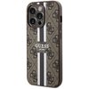 Etui GUESS 4G Printed Stripes MagSafe do Apple iPhone 14 Pro Max Brązowy Seria telefonu iPhone