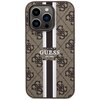 Etui GUESS 4G Printed Stripes MagSafe do Apple iPhone 14 Pro Max Brązowy Model telefonu iPhone 14 Pro Max