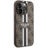 Etui GUESS 4G Printed Stripes MagSafe do Apple iPhone 14 Pro Max Brązowy Kompatybilność Apple iPhone 14 Pro Max