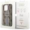 Etui GUESS 4G Printed Stripes MagSafe do Apple iPhone 14 Pro Max Brązowy Marka telefonu Apple