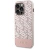 Etui GUESS GCube Stripes MagSafe do Apple iPhone 14 Pro Różowy Seria telefonu iPhone