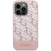 Etui GUESS GCube Stripes MagSafe do Apple iPhone 14 Pro Różowy Model telefonu iPhone 14 Pro