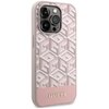 Etui GUESS GCube Stripes MagSafe do Apple iPhone 14 Pro Różowy Kompatybilność Apple iPhone 14 Pro