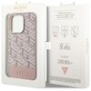 Etui GUESS GCube Stripes MagSafe do Apple iPhone 14 Pro Różowy Marka telefonu Apple