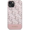 Etui GUESS GCube Stripes MagSafe do Apple iPhone 14 Plus Różowy Model telefonu iPhone 14 Plus