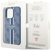 Etui GUESS 4G Printed Stripes MagSafe do Apple iPhone 14 Pro Niebieski Marka telefonu Apple