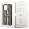 Etui GUESS 4G Printed Stripes MagSafe do Apple iPhone 14 Pro Brązowy Marka telefonu Apple