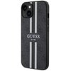 Etui GUESS 4G Printed Stripes MagSafe do Apple iPhone 14 Plus Czarny Seria telefonu iPhone