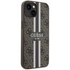 Etui GUESS 4G Printed Stripes MagSafe do Apple iPhone 14 Plus Brązowy Kompatybilność Apple iPhone 14 Plus