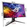 Monitor ASUS ROG Swift PG27AQDM 26.5" OLED 2560x1440px 240Hz 0.03 ms [GTG] Przeznaczenie Dla gracza