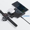 Ładowarka indukcyjna USAMS 3w1 CD190WXC01 (US-CD190) 15W Czarny Dedykowany model Apple Watch