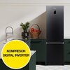 Lodówka SAMSUNG RB38C776CB1 EF AI No Frost 203cm Grafitowa stal Kolor / wykończenie boków Grafitowa stal