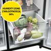 Lodówka HAIER HSW59F18EIMM Side by Side No Frost 177.5cm Inox Dystrybutor wody Roczne zużycie prądu 334 kWh = 384.1 zł