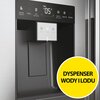 Lodówka HAIER HSW59F18EIMM Side by Side No Frost 177.5cm Inox Dystrybutor wody Położenie zamrażarki Side by Side