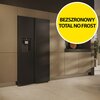 Lodówka HAIER HSW59F18EIPT Side by Side No Frost 177.5cm Czarny Bezszronowa (No Frost) Pełny No Frost