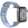 Pasek PURO Icon do Apple Watch 38/40/41mm Niebieski Materiał Silikon