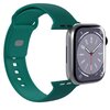 Pasek PURO Icon do Apple Watch 42/44/45/49mm Zielony Materiał Silikon