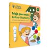 Książka Czytaj z Albikiem Moje pierwsze kolory i kształty Zuzana Slánská (twarda okładka)