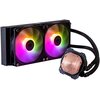 Chłodzenie wodne COOLER MASTER MasterLiquid 240L Core ARGB Kompatybilność z procesorami AMD AM2