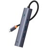 Hub BASEUS UltraJoy BS-OH109 4w1 USB Typu C, Pasywny Liczba portów ładujących [szt.] Brak
