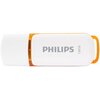 Pendrive PHILIPS Snow 128GB, USB 2.0, Odczyt 25 Mb/s, Zapis 18 Mb/s Maksymalna prędkość zapisu [Mb/s] 18