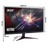 Monitor ACER Nitro VG240YEBMIIX 23.8" 1920x1080px IPS 100Hz 1 ms Przeznaczenie Dla gracza