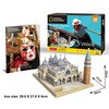 Puzzle 3D CUBIC FUN National Geographic Wenecja Plac Św. Marka DS0980H (107 elementów) Seria National Geographic