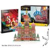 Puzzle 3D CUBIC FUN National Geographic Sobór Św. Bazyla 306-DS0999H (222 elementów) Typ 3D