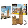 Puzzle 3D CUBIC FUN National Geographic Big Ben 306-DS0992H (94 elementów) Rodzaj 3D