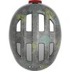 Kask rowerowy ABUS Smiley 3.0 LED Space Szaro-zielony dla Dzieci (rozmiar M) Materiał skorupy Tworzywo sztuczne
