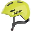 Kask rowerowy ABUS Smiley 3.0 LED Shiny Żółty dla Dzieci (rozmiar S)