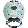 Kask rowerowy ABUS Smiley 3.0 LED Nordic Zielono-niebieski dla Dzieci z lampką (rozmiar M) Regulacja Od 50 do 55 cm