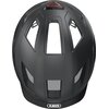 Kask rowerowy ABUS Hyban 2.0 Velvet Czarny Miejski z lampką (rozmiar L) Materiał skorupy ABS
