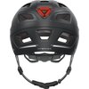 Kask rowerowy ABUS Hyban 2.0 Velvet Czarny Miejski z lampką (rozmiar L) Regulacja Od 56 do 61 cm