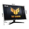 Monitor ASUS TUF Gaming VG246H1A 23.8" 1920x1080px IPS 100Hz 0.5 ms [MPRT] Przeznaczenie Dla gracza