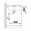 Zlewozmywak BLANCO Metra 45 S Compact 527286 Wulkaniczny szary Typ Wpuszczany