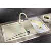 Zlewozmywak BLANCO Sona XL 6 S 527158 Delikatny biały Szerokość [cm] 100