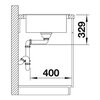 Zlewozmywak BLANCO Sona XL 6 S 527341 Wulkaniczny szary Typ Wpuszczany