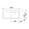 Zlewozmywak BLANCO Zenar XL 6 S Compact 527372 Wulkaniczny szary Minimalna szerokość podbudowy 60 cm